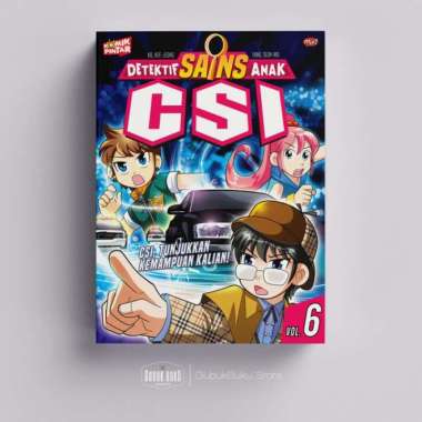 Komik Pintar : Detektif Sains Anak CSI 06 - CSI, Tunjukkan Kemampuan Multivariasi Multicolor