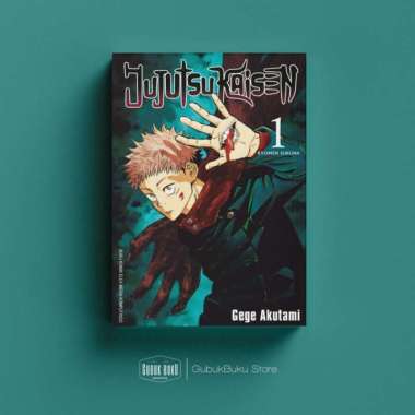 Komik Manga : Jujutsu Kaisen 01 - Gege Akutami Multivariasi Multicolor