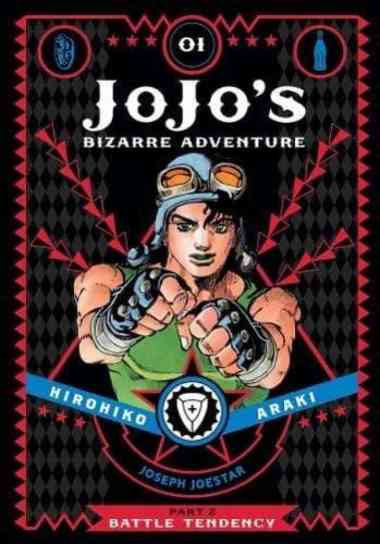 JoJo's Bizarre Adventure Part 2 Battle Tendency Vol 1 HC - Araki Manga Multivariasi Multicolor