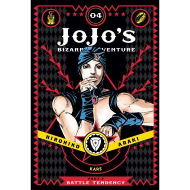 JoJo's Bizarre Adventure Part 2 Battle Tendency Vol 4 HC - Manga Comic Multivariasi Multicolor