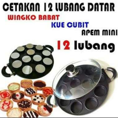 Cetakan Kue Panggang Teflon Pukis Kelapa Rangin Gandos