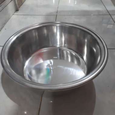 Baskom Waskom Dalam Alumunium Jawa 45 cm