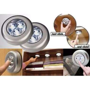 Emergency Lamp LED Stick N Click Stick Touch / Lampu Tempel Emergency Light Senter Stiker Lampu