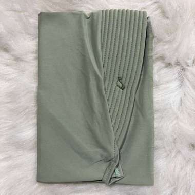 HIJAB BERGO HAMIDAH KERUDUNG INSTAN HAMIDAH JERSEY SIZE S S SAGE