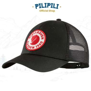 Topi Trucker Cap Fjallraven 1960 Logo Långtradarkeps Black S