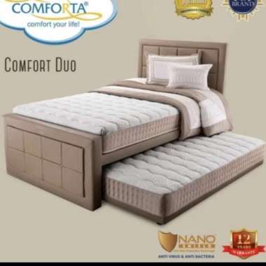 SPRING BED CONFORTA SPRING BED 2 IN 1 CONFORT DUO KASUR CONFORTA Multicolor