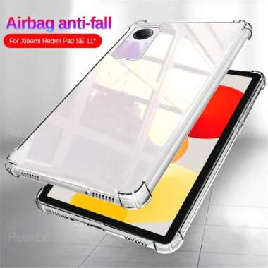 Xiaomi Redmi Pad SE 11 inc Anti Crack Clear Case Soft CaseCasing Redmi Pad SE 11"