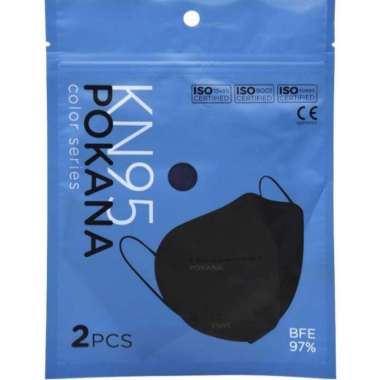 Pokana Masker 2pcs 6layer