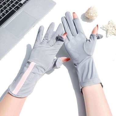 FG Sarung Tangan Gloves Sarung Tangan Anti Uv Motor Wanita Sarung Tangan Matahari Upf50 Sarung Tanga
