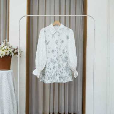 Baju Tunik T025 Linen Sanctuary Semua Ukuran Green