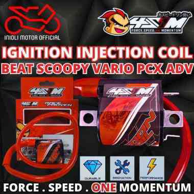COIL KOIL KUIL RACING 4S1M BEAT SCOOPY VARIO PCX ADV GENIO FI ESP 110 125 150 160 UNIVERSAL PENGAPIA