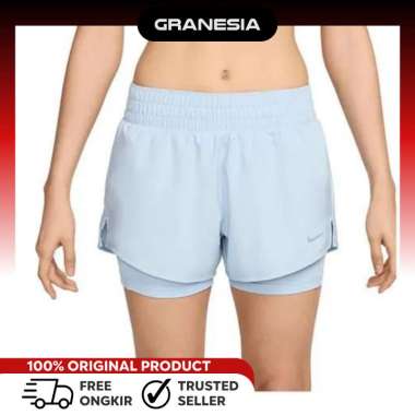 Nike Dri-FIT One Women's Mid-Rise 3" 2-in-1 Shorts DX6013441|Celana Pendek Olahraga Lari Wanita S