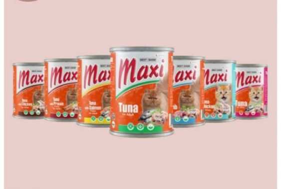 MAXI WET CAT FOOD 400 GR MAKANAN BASAH KUCING ALL VARIAN MAXI CAT TUNACHIKEN ADULT