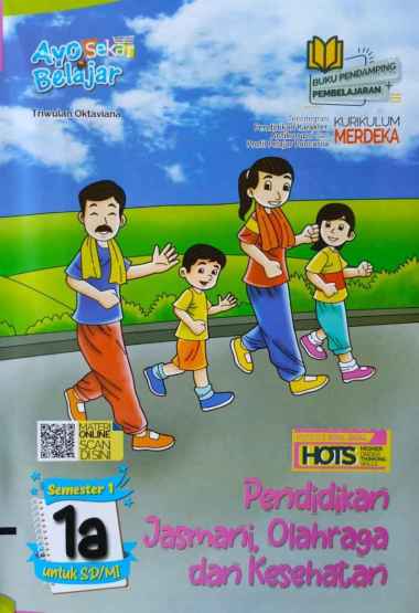 Buku LKS SEKAR GRAHA PUSTAKA SD/MI Kelas 1 Merdeka Ganjil 2024/2025 - Original PJOK