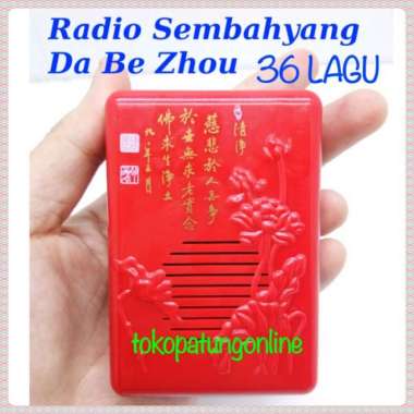 Radio Pemutar Lagu Sembahyang Buddha 36 Lagu PUTIH 36LAGU