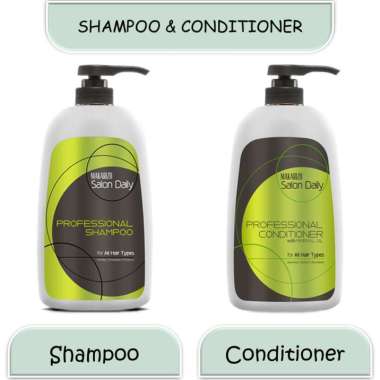Makarizo Salon Daily Professional Shampoo + Conditioner 950ml shampoo