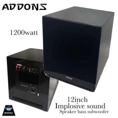 Subwoofer Addons 12 Inch ADB-12 Speaker Subwoofer Bass
