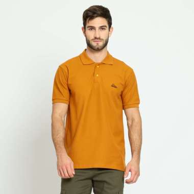 HEMMEH Polo Shirt Coklat Mustard Polos Kaos Wangki Coklat Mustard Polos Kaos Polo Pria Coklat Polos 