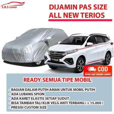WLF Body Cover Mobil ALL NEW TERIOS Sarung Mobil Terios Mantel Mobil Terios Mantol Mobil Terios/teri