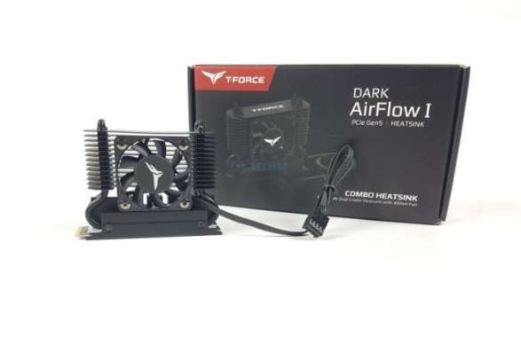 Team T-Force DARK Airflow GE PRO SSD 2TB NVMe M.2 2280 PCIe Gen5 - 2TB NVMe