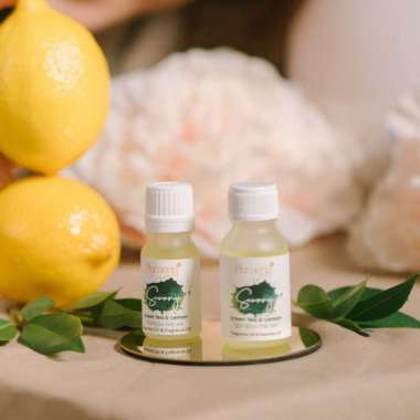 Plumeria Scent Drops Essential Oil - Sewangi (Green Tea & Lemon) 15 ml
