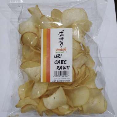 Asli A1 Kripik ubi cabe rawit khas pematang Siantar Medan
