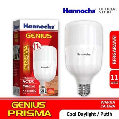 Bohlam LED GENIUS 10 watt / AC DC mati lampu nyala / magic LED 10w