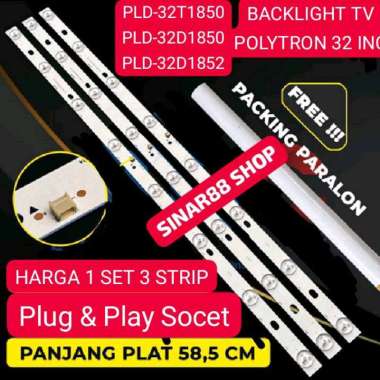 BACKLIGHT TV POLYTRON PLD32D1850 PLD32T1852 PLD32D1850 PLD32T1850 PLD-32D1850 PLD-32T1852 PLD-32D185