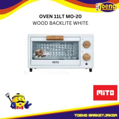 OVEN 11LT MO-20 WOOD BACKLITE WHITE MITO