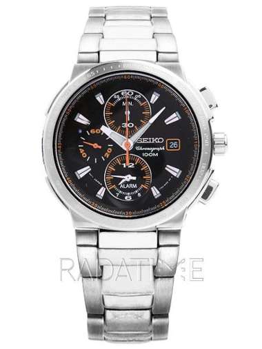 Jam Tangan Seiko Criteria Pria 100% Original Silver Stainless Steel SNA701 P1