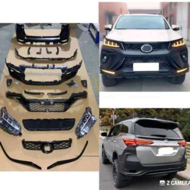 Bodykit Fortuner VRZ Legender Style Import Plastik No Stoplamp