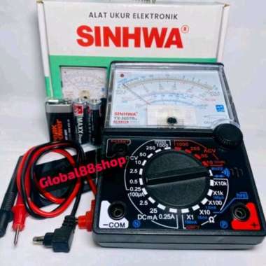 TESTER MULTITESTER MULTIMETER AVOMETER ANALOG SINWHA YX-360TRn YX360TRn BUZZER BUSSER + LED