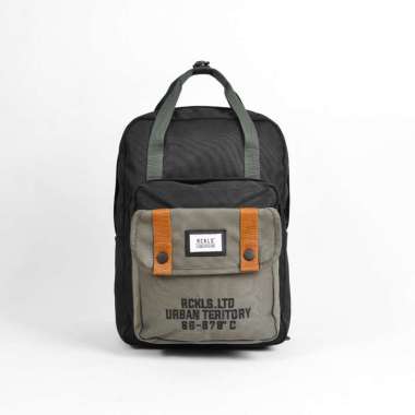 INSANELTD.Tas Pria Tas Laptop Ransel Laptop Muller army Hitam Aplikasi Army