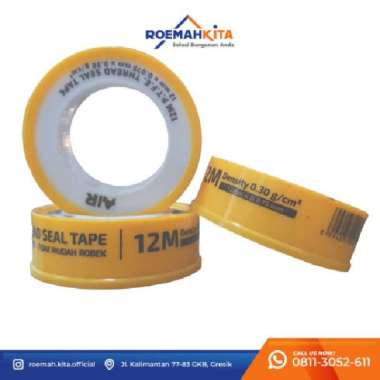 Roemah Kita - AIR SEAL TAPE 12m | Seal Tape | Lem Pipa