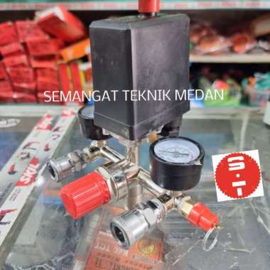 SWITCH REGULATOR SAFETY VALVE KOMPRESOR KOMPRESSOR OTOMATIS COUPLER