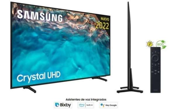 SAMSUNG 70 Inch Smart TV 4K Crystal UHD UA70BU8000