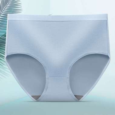 AliMaMa - CELANA DALAM WANITA POLOS - CD Perempuan Seamless Underwear Katun Simless Murah Medan Biru