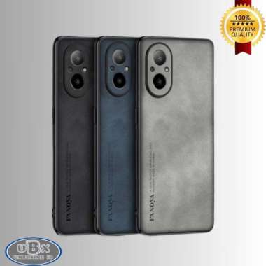 CASING REALME C65 / C67 CASE CANVAS LEATHER PREMIUM SOFTCASE C67 HITAM