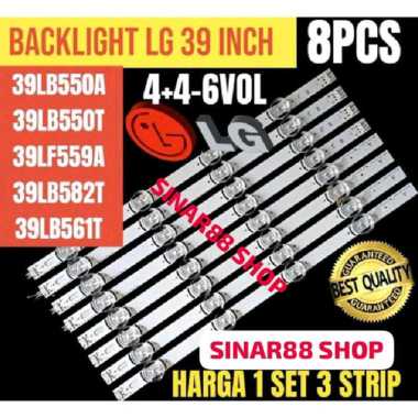 BACKLIGHT TV LED LG 39 INC 39LB550A 39LB561T 39LB582T 39LF550A 39LF559A LB550A LB561T LB582T LF550A