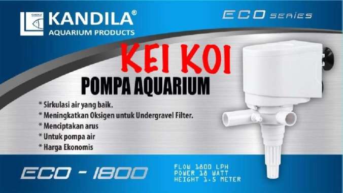 KANDILA ECO-1800 POMPA / POWER HEAD AQUARIUM