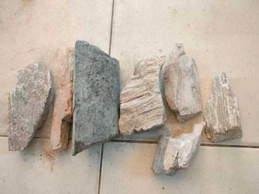 batu fosil batu hias aquarium 1 kg batu aquarium untuk ikan hias