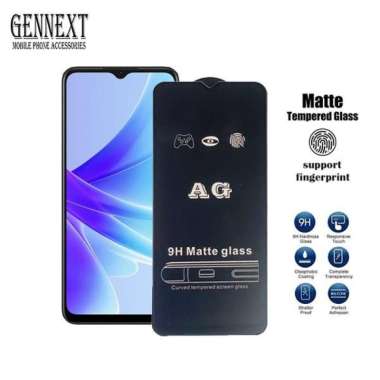 Tempered matte glass oppo A17 A77S A54 A54S 5G glass matte anti minyaK OPPO A54