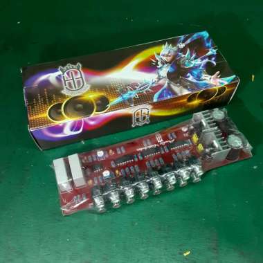 Kit Distributor Stereo 2.6CH Jek RCA HRS Kombinasi RCA Switc Audio Stereo