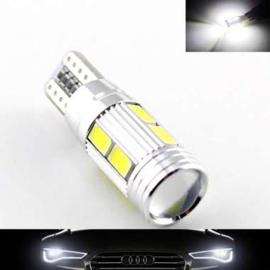 MaxGTRS Lampu Kabut Mobil Foglamp LED H3 T10 SMD 5630 Cool White 2 PCS - SMDWB