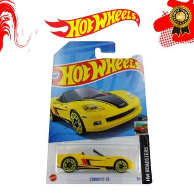 Hot Wheels Corvette C6 Kuning HW Roadsters
