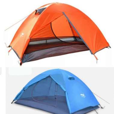Tenda Ultralight 2-3 Orang Double Layer Biru