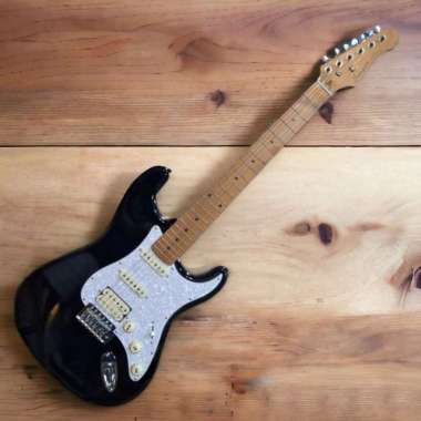 Scorpion JS22 Electric Guitar - Gitar Elektrik JS-22 BK