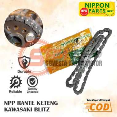NPP Rante Keteng Kawasaki Blitz Athlete KLX150 Kamprat Rantai Mesin Chain Drive Motor