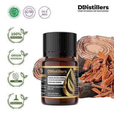Sandalwood Papua / Cendana Essential Oil Pure 100%, 2-10ML GS 5 ML