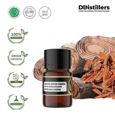 Sandalwood Papua / Cendana Essential Oil Pure 100%, 2-10ML GS 2 ML